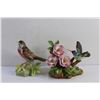 Image 3 : Porcelain Floral and Wild Bird Decorations