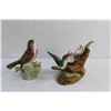 Image 5 : Porcelain Floral and Wild Bird Decorations