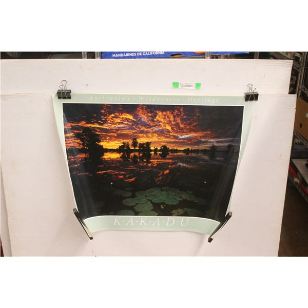 Australia's Wilderness Heritage Poster 31'' x 23''