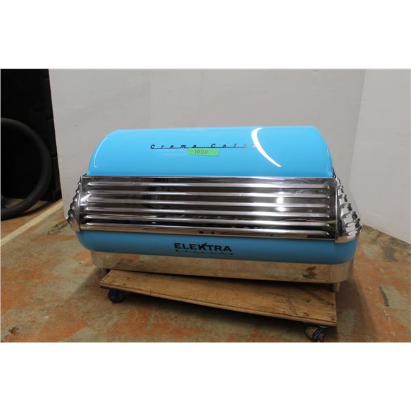 * Elektra Barlume Cream Caffe Cappuccino Machine - 40 x 22 x 22 - As is