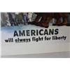 Image 2 : *American War Propaganda Plastiboard Poster,23.5'' x 31.5'' - Cannot Guarantee Authenticity