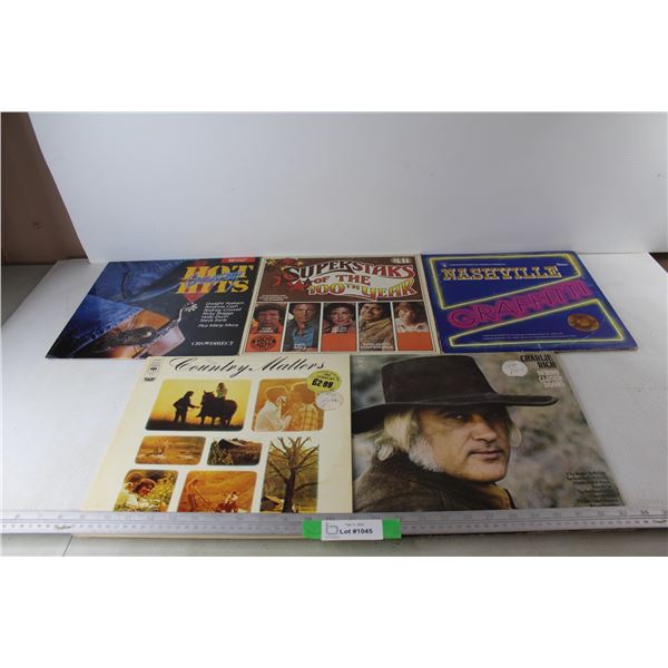 (5) Country Music Vinyl, Charlie Rich, Country Matters, Misc.