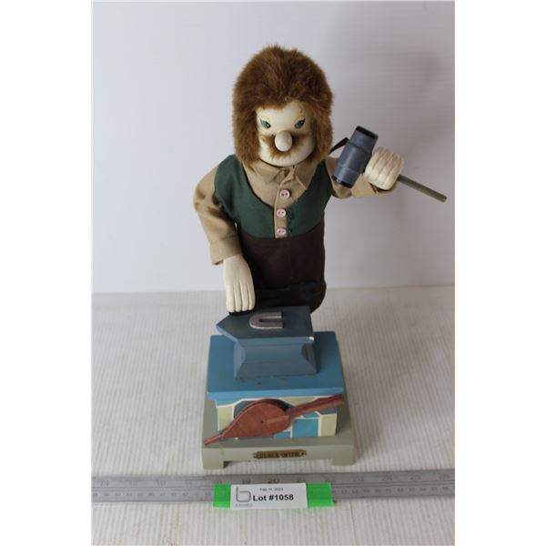 Wooden Blacksmith Decoration- 14'' Tall