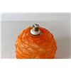 Image 4 : Orange Ribbon Acrylic Lamp Shade- As Is