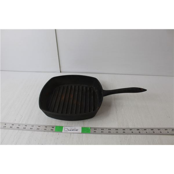 Lagostina Cast Iron Grilling Pan 10"