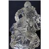 Image 4 : Glass Family Figurine 8" Tall