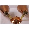 Image 3 : MCM Copper Plated Wall Mount Lights - 15" x 10"