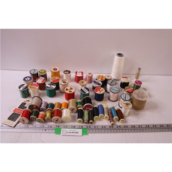 Sewing Thread Lot - Assorted