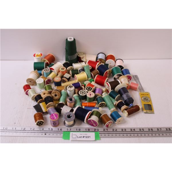 Sewing Thread Lot - Assorted