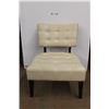 Image 1 : *Faux Leather Side Chair 34'' x 30'' x 26 1/2'' - Some Damage