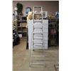 Image 2 : **89'' x 25'' Metal Step Ladder