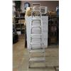Image 3 : **89'' x 25'' Metal Step Ladder