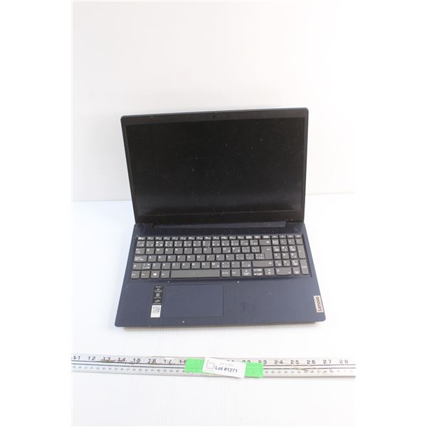 15'' Lenovo Laptop - As Is, Power On
