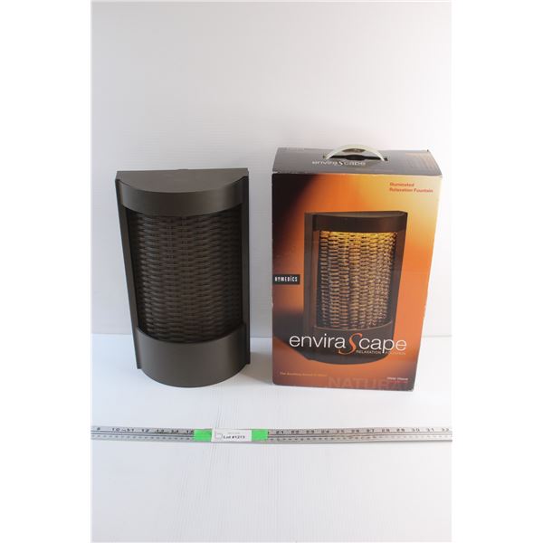 Envira Scape Illuminated Relaxation Fountain - NIB