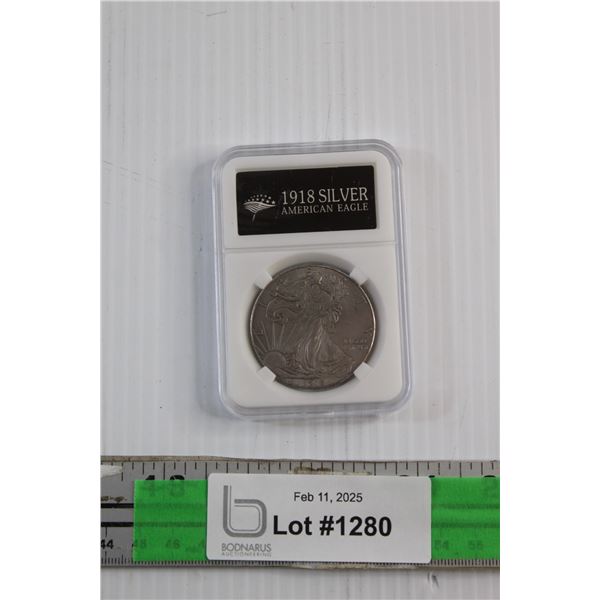 1918 Silver American Eagle US Coin