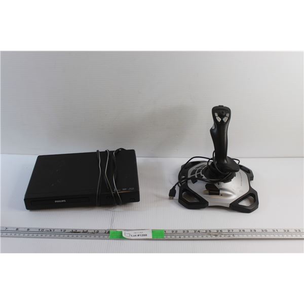 Philips DVD/ Blu-ray Player and Logitech Extreme 3D Pro Controller - Tested