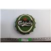 Image 1 : 9'' Carlsberg Bottle Cap Sign