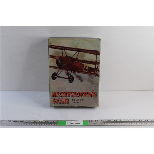 Vintage Richthofens War Bookcase Game