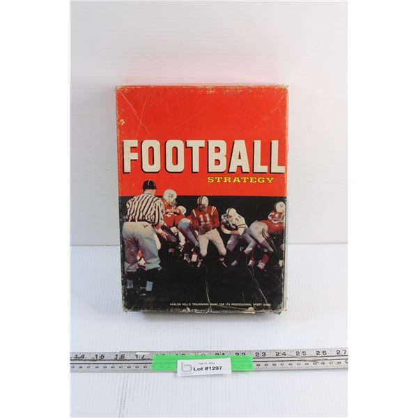 Vintage Football Strategy Bookcase Game