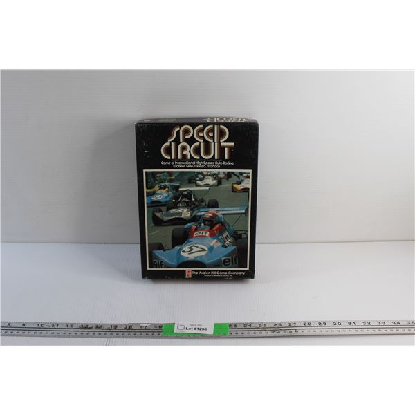 Vintage Speed Circuit Bookcase Game