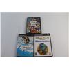 Image 2 : (5) Sony Play Station 2 (PS2) Games - Grand Theft Auto (GTA) Vice City, Monsters Inc and Singstar Po