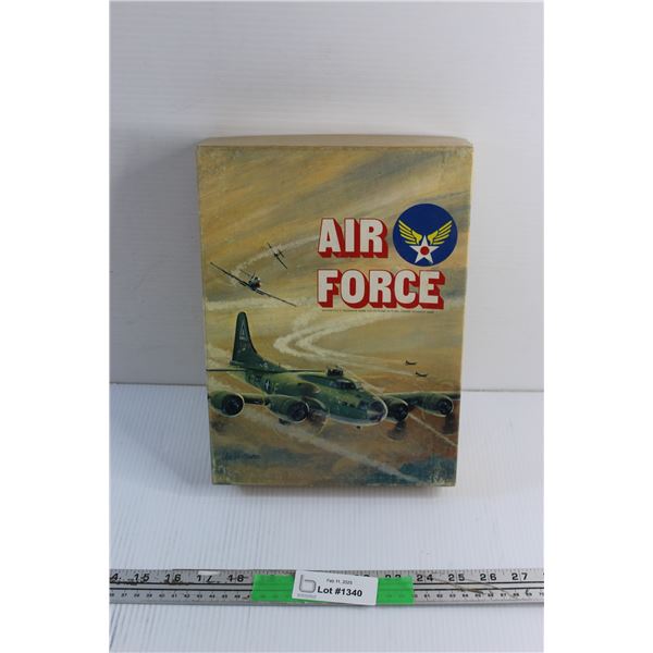 Vintage Air Force Bookcase Game