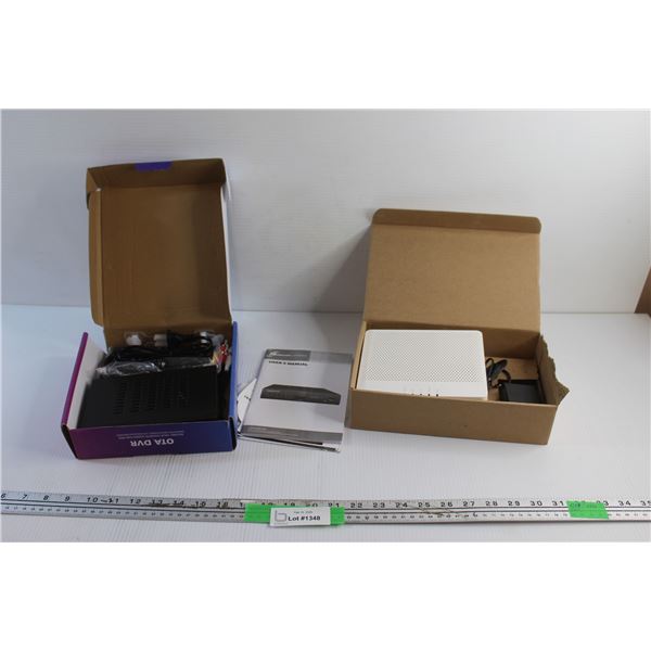 Mediasonic Converter Box and Technicolor Router - As Is