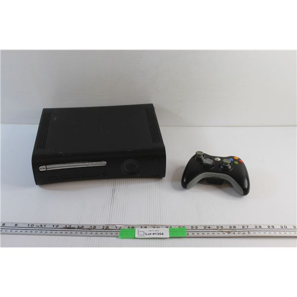 Xbox 360 Console and Wireless Controller - As Is