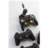 Image 2 : (3) Sony DualShock 3 Wireless Controllers and Nintendo GameCube Controller - As Is