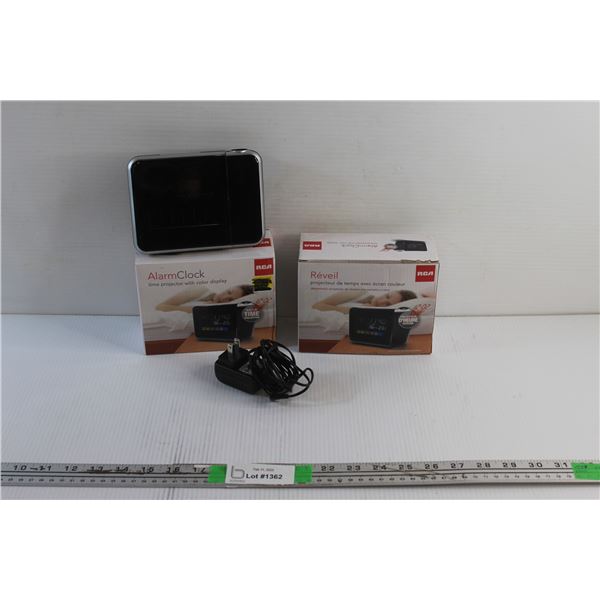 (2) RCA Projector Alarm Clocks - Tested