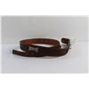 Image 2 : 30'' Leather Western Cowboy Belt