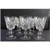 Image 4 : (12) Crystal Stemware