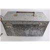 Image 5 : Tool Box with Contents (Wrenches, Brushes, Screwdrivers) 20.5" x 10" x 9.5"