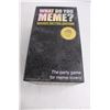 Image 3 : (2) Party Games (What Do You Meme? and Buzzed - NIB), Vinyl Strap
