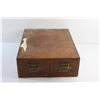 Image 2 : Antique File Cabinet - 17'' x 13'' x 5''