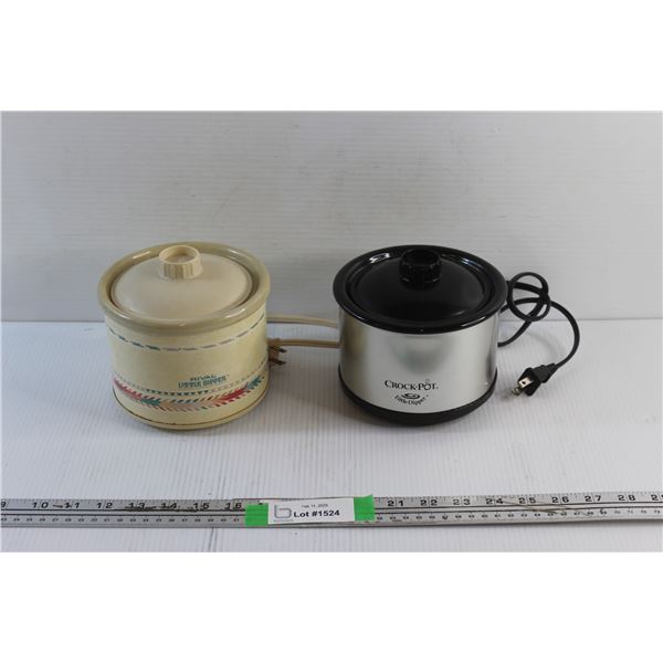 (2) Electric Crock Pots - As Is