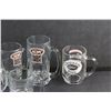 Image 3 : (6) Glass Mugs - A&W and Chug a Lug