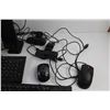 Image 3 : (3) Lenovo Keyboards, Logitech Speakers, Computer Mouses and Webcams - As Is