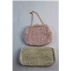 Image 4 : (2) Vintage Decorative Ladies Clutch Bags