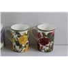 Image 2 : (4) Royal Bone China Ceramic Mugs