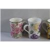 Image 3 : (4) Royal Bone China Ceramic Mugs