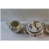 Image 3 : (2) Ceramic Cream & Sugar Sets and Decorative Candy Dish