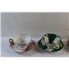 Image 2 : (4) Ceramic Decorative Tea Cups and Saucers