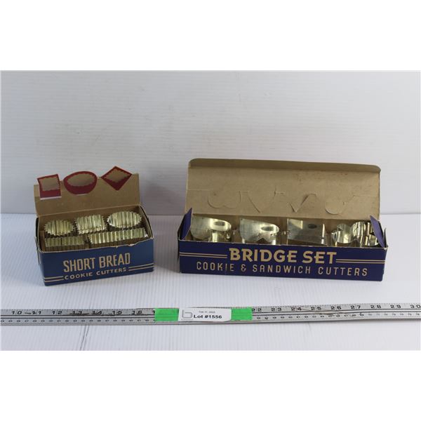 Vintage Short Bread & Bridge Set Cookie Cutters