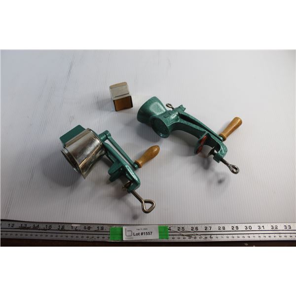 (2) Vintage Grinders