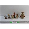 Image 1 : Occupied Japan Porcelain Salt & Pepper Shakers, Ink Bottle and Ornaments