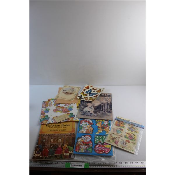 Sheet Music, Craft Paper and Children's Decals