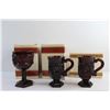 Image 2 : (2) Avon The 1876 Cape Cod Collection Goblets and (2) Pedestal Mugs