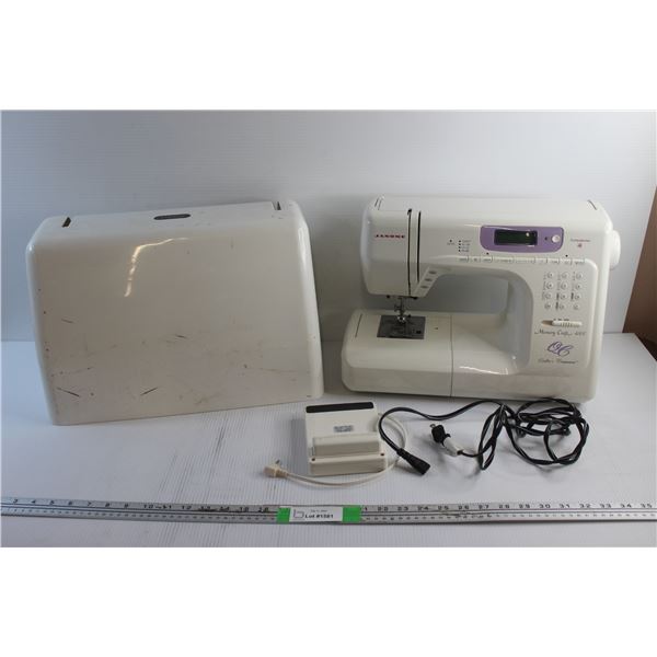 Janome Memory Craft Sewing Machine - Tested