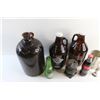 Image 6 : Vintage Glass Bottles, Canada Dry Bottle, Sealed Coca Cola Bottle, Ceramic Sugar Dish and Misc.
